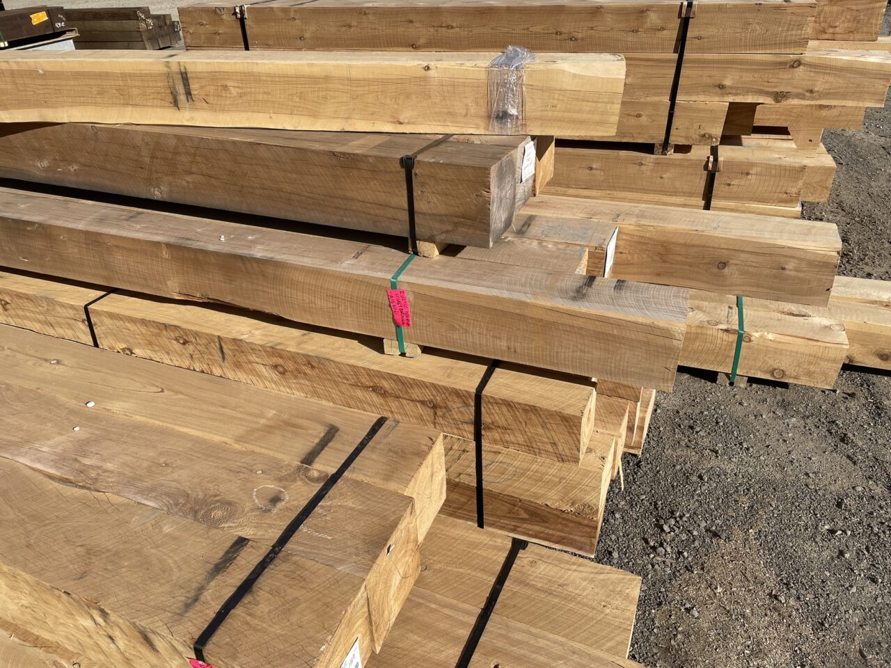 Cypress Timber Posts Rough Sawn | Rustic World Timbers