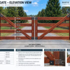 Custom Built Gates 1 Tall Gates