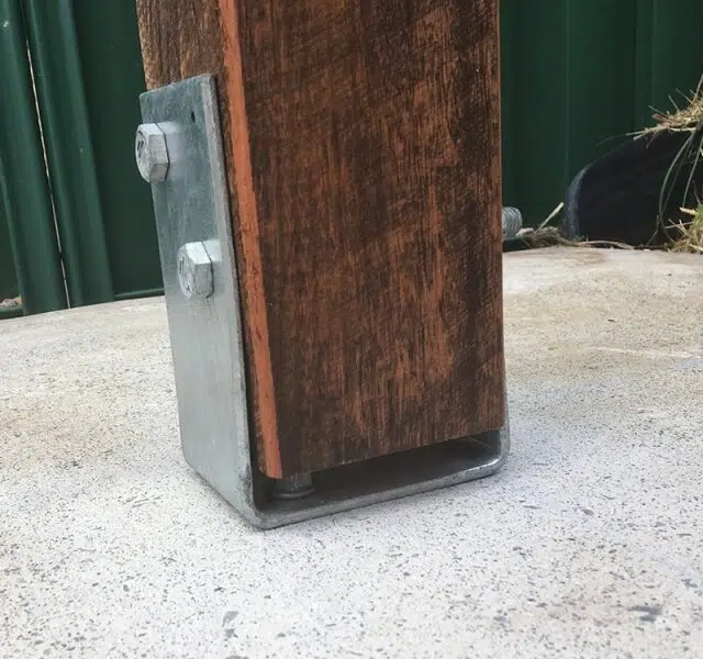 Spotted Gum Posts 150 x 150mm - Rustic World Timbers