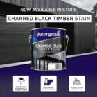 Charred Black Shiplap