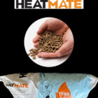 Heatmate Premium Softwood & Hardwood Blend Heat Pellets 3 Heatmate Wood Pellets Bulk Pallet Supply