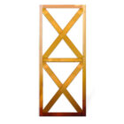 double x brace screen door