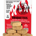 Heatmate Recycled Timber Briquettes 2 heatmate fireplace briquettes