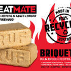 Heatmate Recycled Timber Briquettes 3 heatmate hardwood fuel briquettes